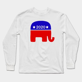 Republican Elephant Long Sleeve T-Shirt